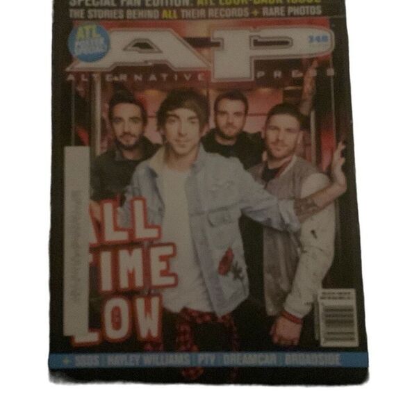 Pre Owned Alternative Press AP July 2017 Issue #348 All Time Low Fan Edition - Picture 1 of 9